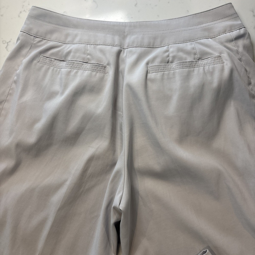 Tail Performance Golf Pants Women Sz 4 Career Stretch Preppy Light Gray Pockets - Picture 5 of 8